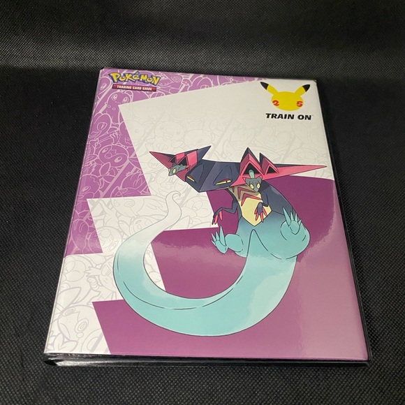 Pokemon TCG 25th Anniversary Celebrations Dragapult Prime 4-Pocket Binder - Picture 1 of 4